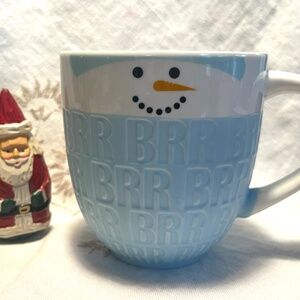 Snowman Porcelain Mug - Like New